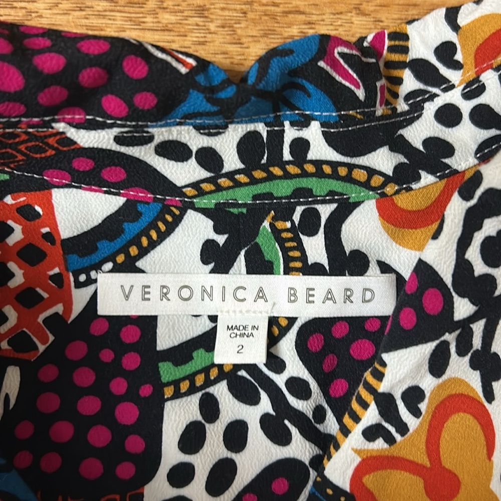 Veronica Beard Multicolor Button Down Shirt - image 2